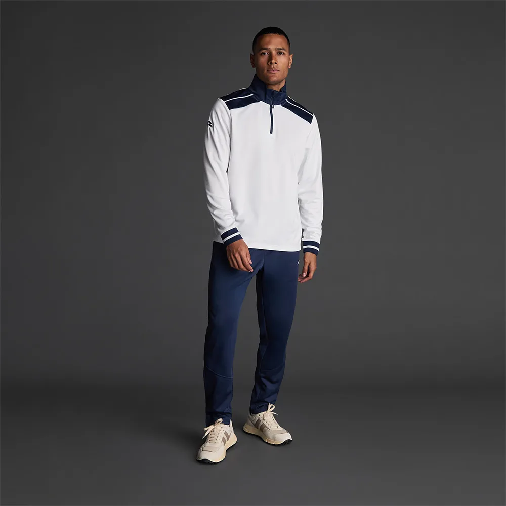 Bluza Musai Ishi, Alb / Bleumarin - imagine 1