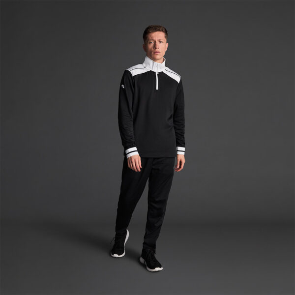 0308_0201_1_1 Bluza Musai Ishi, Negru / Alb - imagine 1