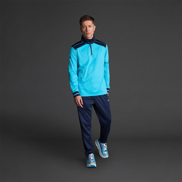 0308_17655_1_1 Bluza Musai Ishi, Turcoaz Fluo / Bleumarin - imagine 1