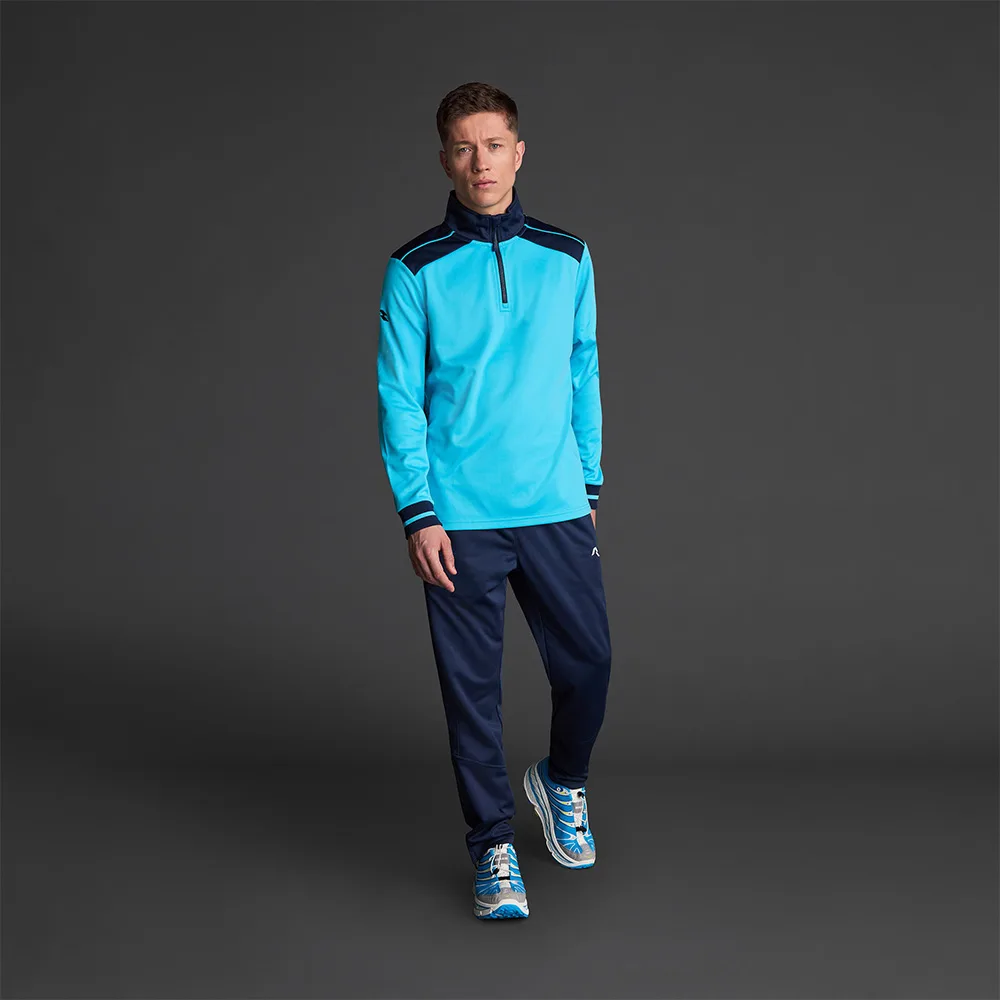 Bluza Musai Ishi, Turcoaz Fluo / Bleumarin - imagine 1