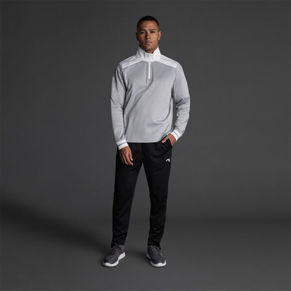 0308_25801_1_1 Bluza Musai Ishi, Gri deschis / Alb - imagine 1