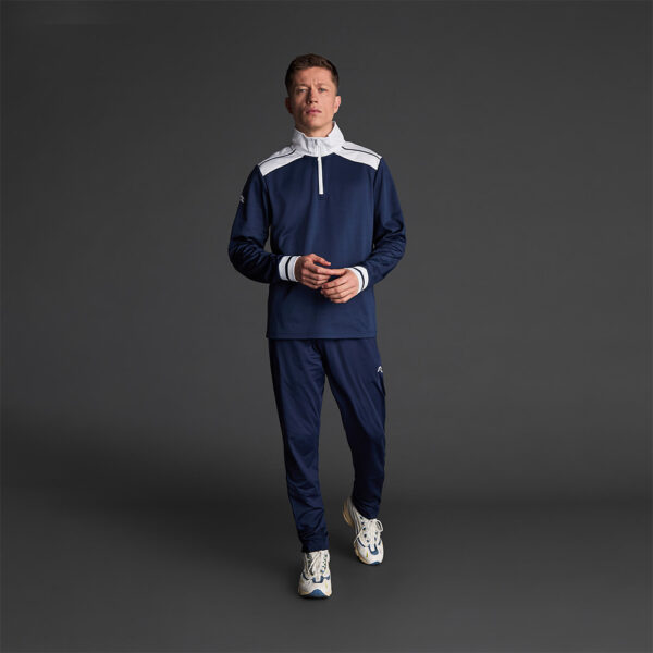 0308_5501_1_1 Bluza Musai Ishi, Bleumarin / Alb - imagine 1