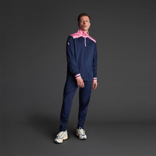 0308_5534_1_1 Bluza Musai Ishi, Bleumarin / Roz - imagine 1