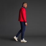 Bluza Musai Ishi, Rosu / Bleumarin - imagine 2