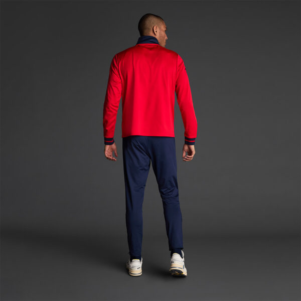 Bluza Musai Ishi, Rosu / Bleumarin - imagine 3