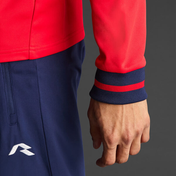 Bluza Musai Ishi, Rosu / Bleumarin - imagine 6