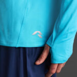 Bluza antrenament Musai Sajo, Turcoaz Fluo - imagine 6