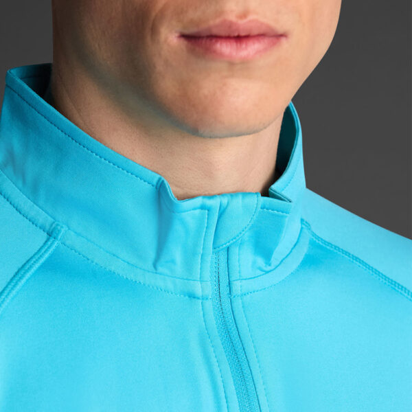 Bluza antrenament Musai Sajo, Turcoaz Fluo - imagine 5