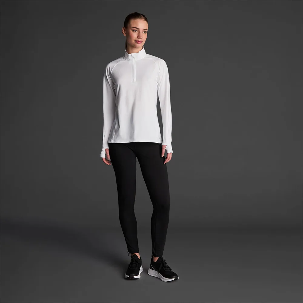 Bluza antrenament dama Musai Sajo, Alb - imagine 1