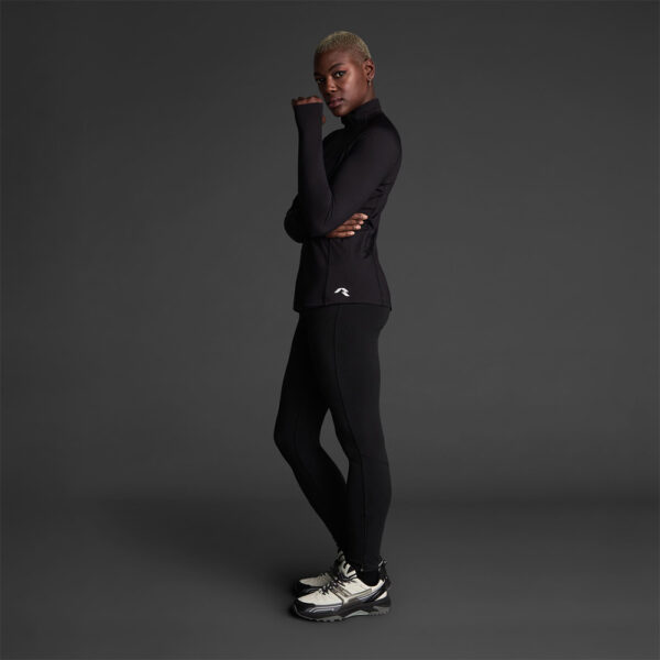 Bluza antrenament dama Musai Sajo, Negru - imagine 2