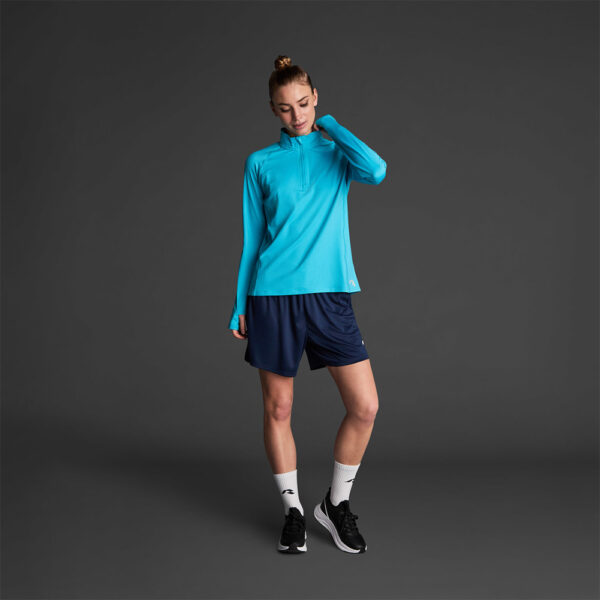 0310_176_1_1 Bluza antrenament dama Musai Sajo, Turcoaz Fluo - imagine 1