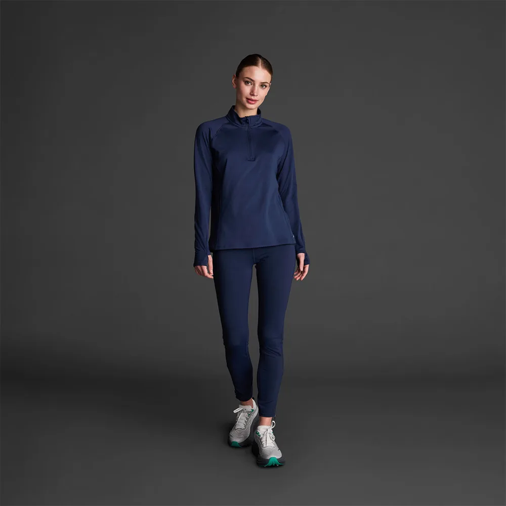 Bluza antrenament dama Musai Sajo, Bleumarin - imagine 1