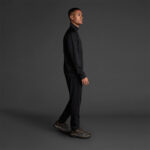 Bluza trening Musai Ubora, Negru - imagine 2