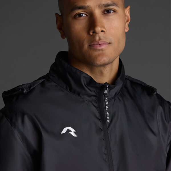 Geaca ploaie Musai Maji, Negru - imagine 4