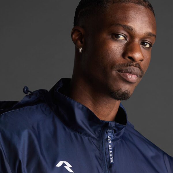 Geaca ploaie Musai Maji, Bleumarin - imagine 4