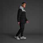 Geaca Musai Kanzu, Negru / Gri deschis - imagine 2