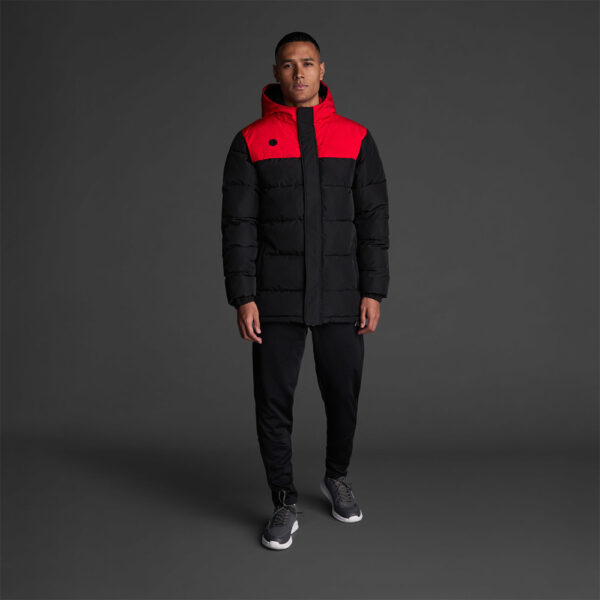 0401_0260_1_1 Geaca Musai Kanzu, Negru / Rosu - imagine 1