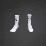 Set 3 sosete sport Musai Fupi, Alb