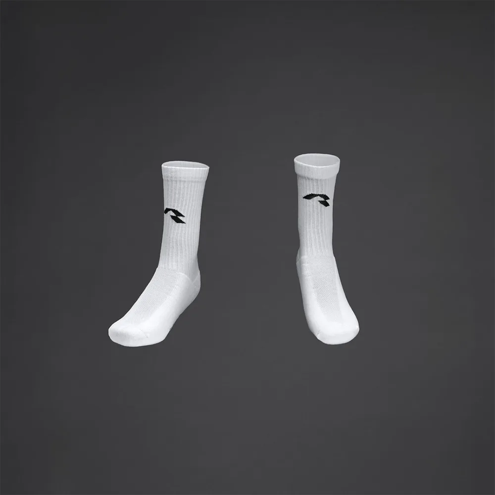 Set 3 sosete sport Musai Fupi, Alb - imagine 1