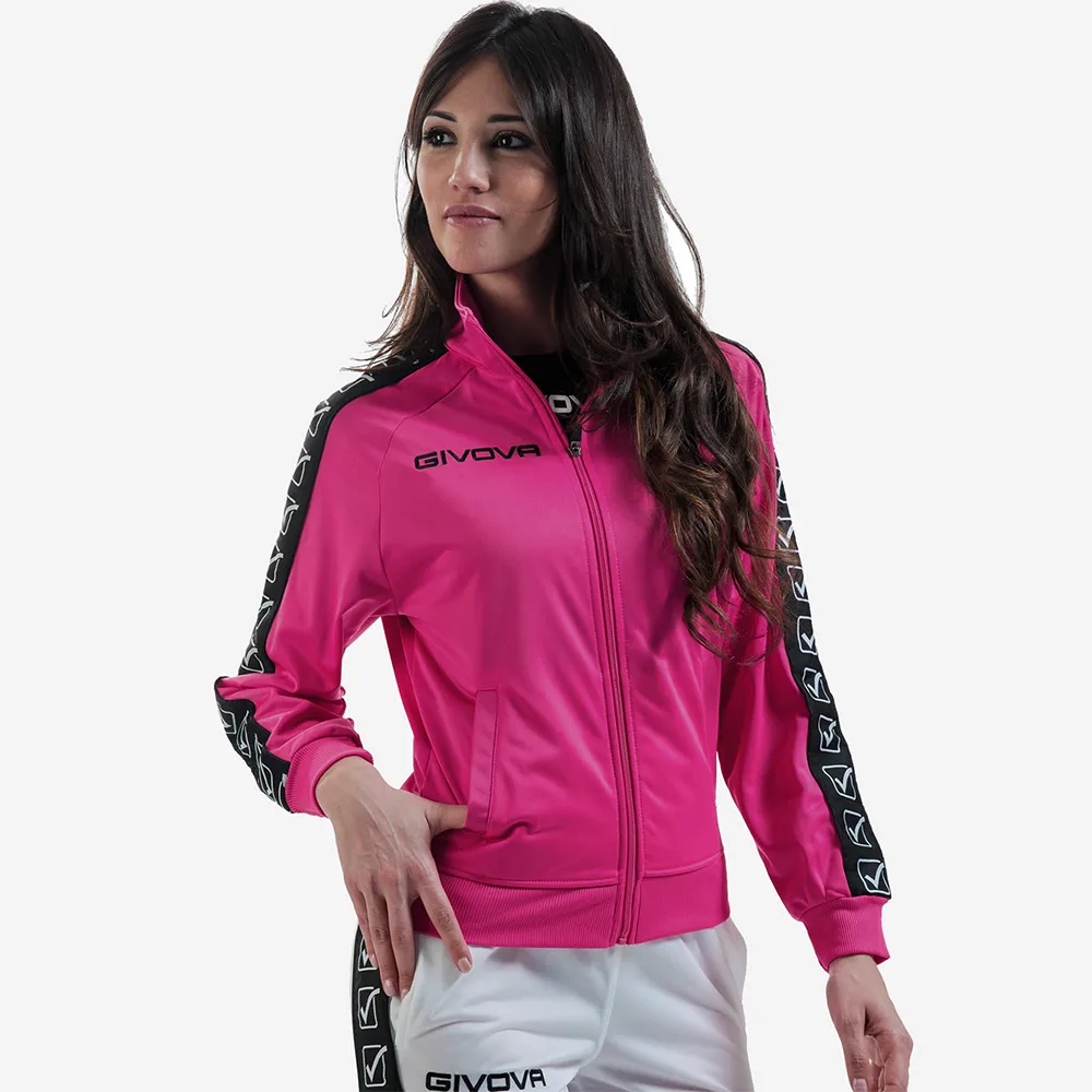Bluza trening Givova Tricot Band, Fuxia - imagine 1