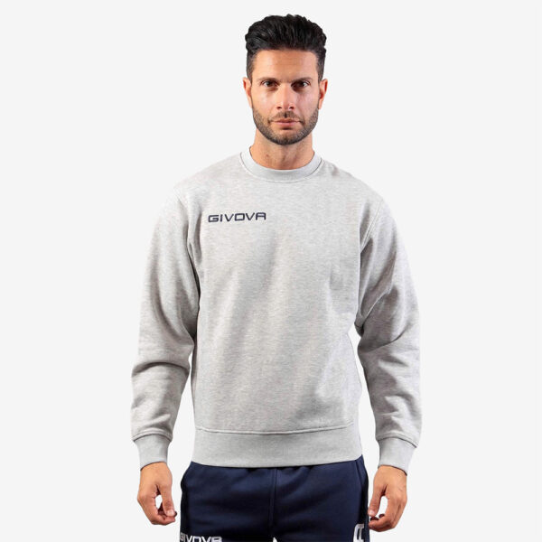 1-4 Bluza Givova Felpa, Gri - imagine 1