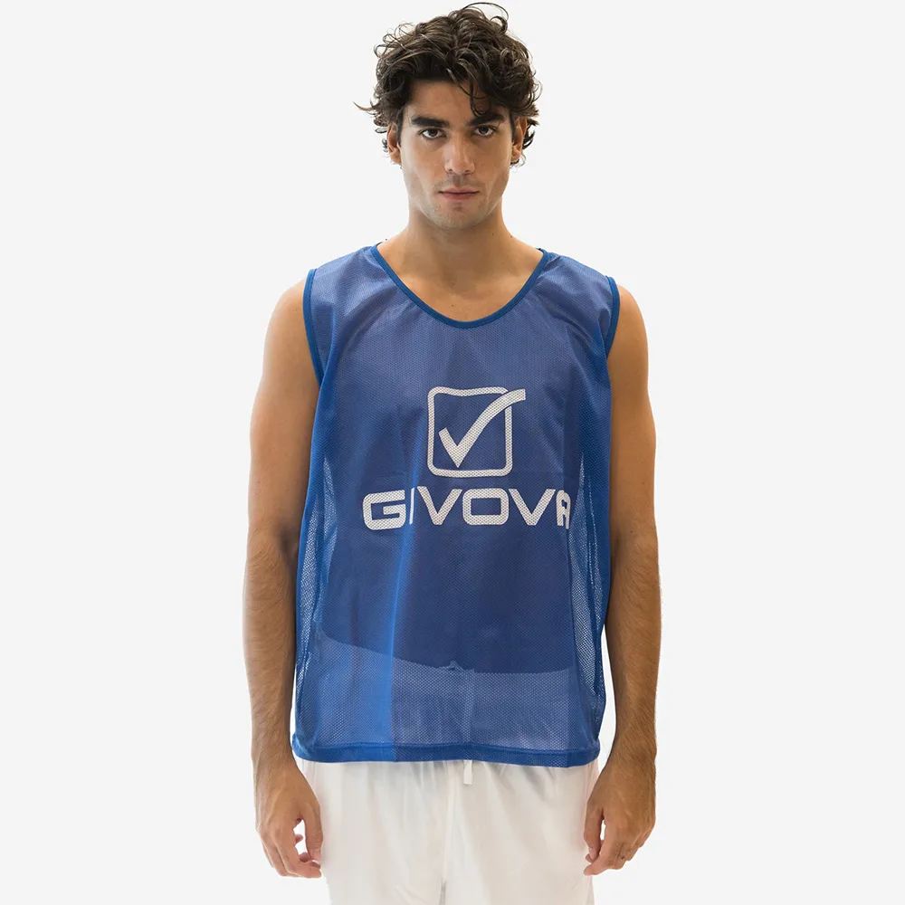 Vesta antrenament Givova New Allenamento, Albastru Royal - imagine 1