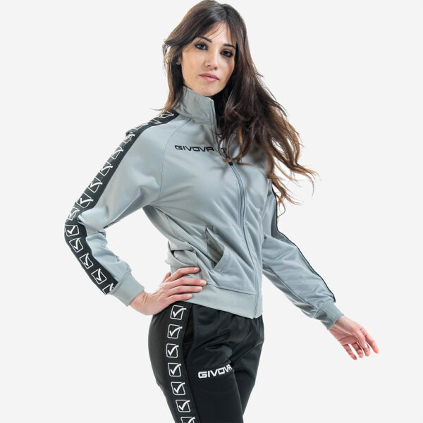 Bluza trening Givova Tricot Band, Gri - imagine 2