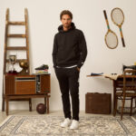 Pantaloni lungi Joma Urban Street, Negru