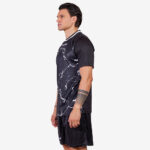 Tricou sport Givova Grafite, Negru / Alb - imagine 2