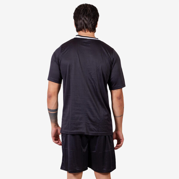 Tricou sport Givova Grafite, Negru / Alb - imagine 3