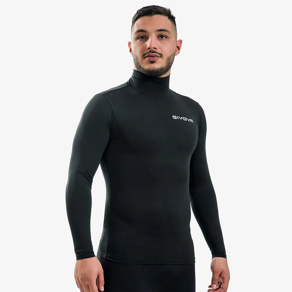 Bluza elastica Givova Corpus 3 Lupetto, Negru - imagine 1