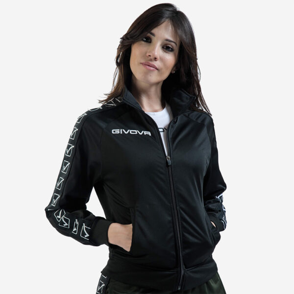 Bluza trening Givova Tricot Band, Negru - imagine 1