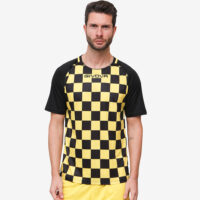 Tricou sport Givova Dama, Galben / Negru