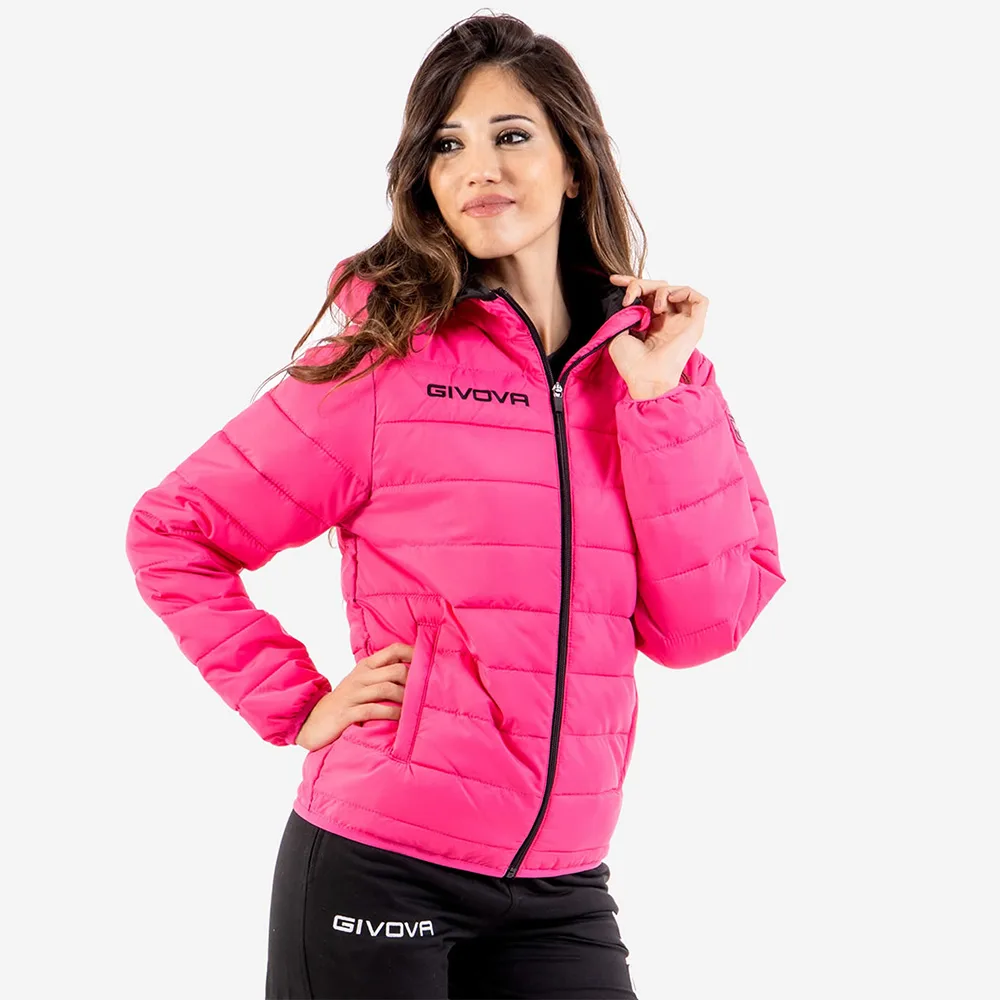 Geaca Givova Olanda, Fuxia / Negru - imagine 1