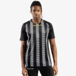 Tricou sport Givova Tratto, Negru / Alb