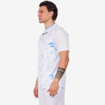 Tricou sport Givova Grafite, Alb / Albastru Sky - imagine 2