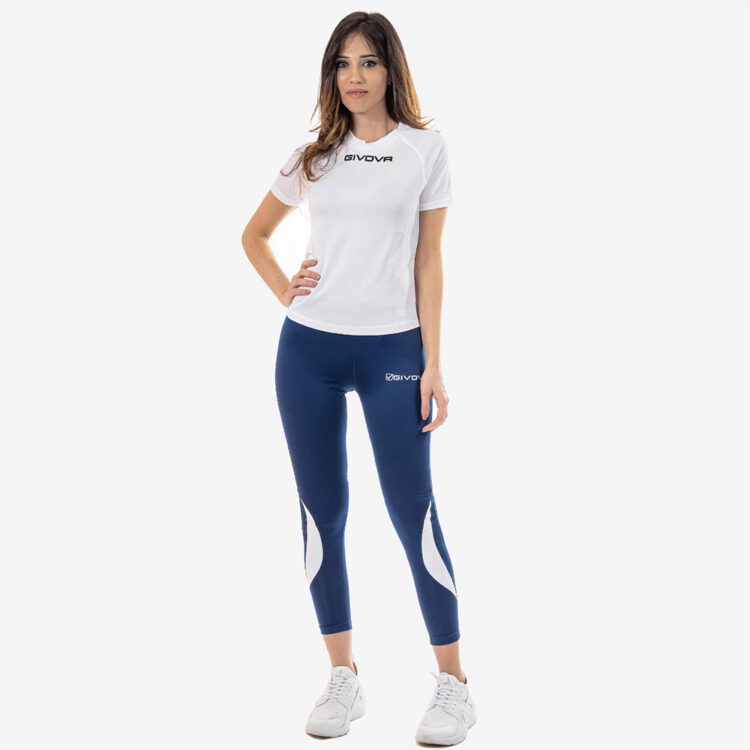 Pantaloni lungi Givova Running, Bleumarin