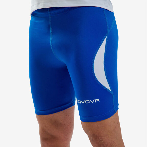 Pantaloni scurti Givova Running, Albastru Royal - imagine 1