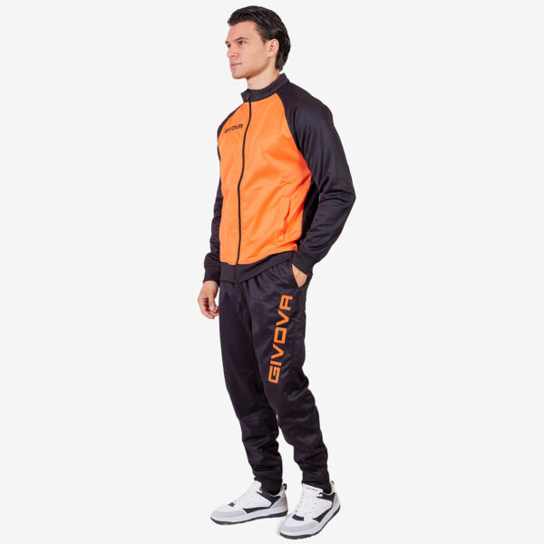 Trening Givova Cuba, Portocaliu / Negru - imagine 2