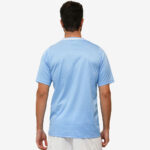 Tricou sport Givova Grafite, Albastru Sky / Alb - imagine 2