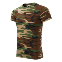 Tricou bumbac Camouflage, Maro camuflaj