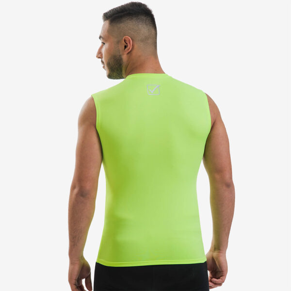 Maiou elastic Givova Corpus 1, Galben Fluo - imagine 2