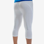 Pantaloni 3/4 Givova Running, Alb - imagine 2