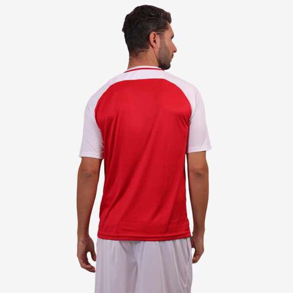 Tricou sport Givova Dama, Alb / Rosu - imagine 2