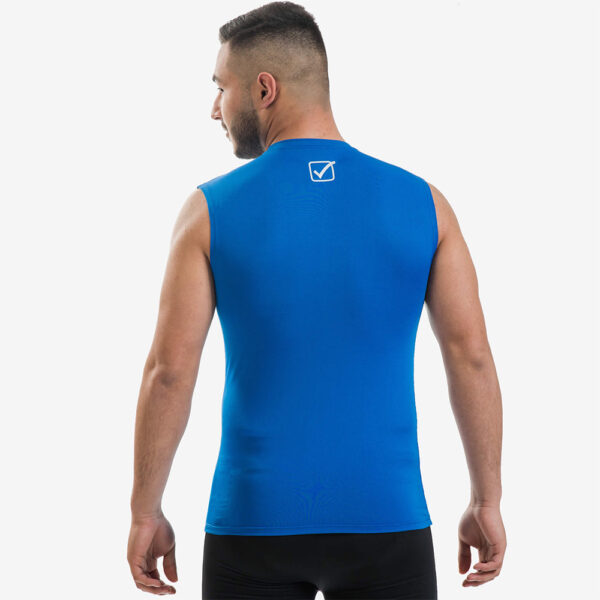 Maiou elastic Givova Corpus 1, Albastru Royal - imagine 2