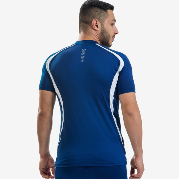 Tricou Givova Running, Bleumarin / Alb - imagine 2