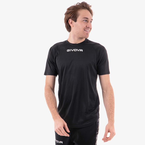 Tricou sport Givova One, Negru - imagine 4