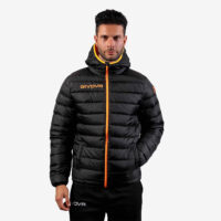 Geaca Givova Olanda, Negru / Portocaliu Fluo
