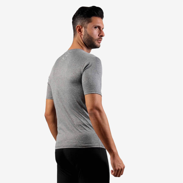 Tricou elastic Givova Corpus 2, Gri inchis - imagine 2