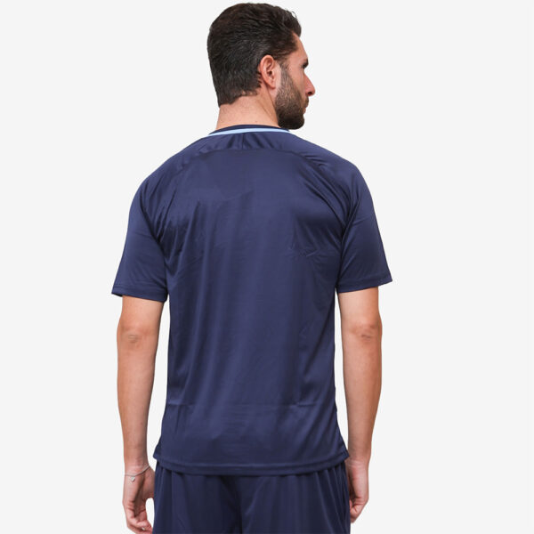 Tricou sport Givova Dama, Albastru Sky / Bleumarin - imagine 2